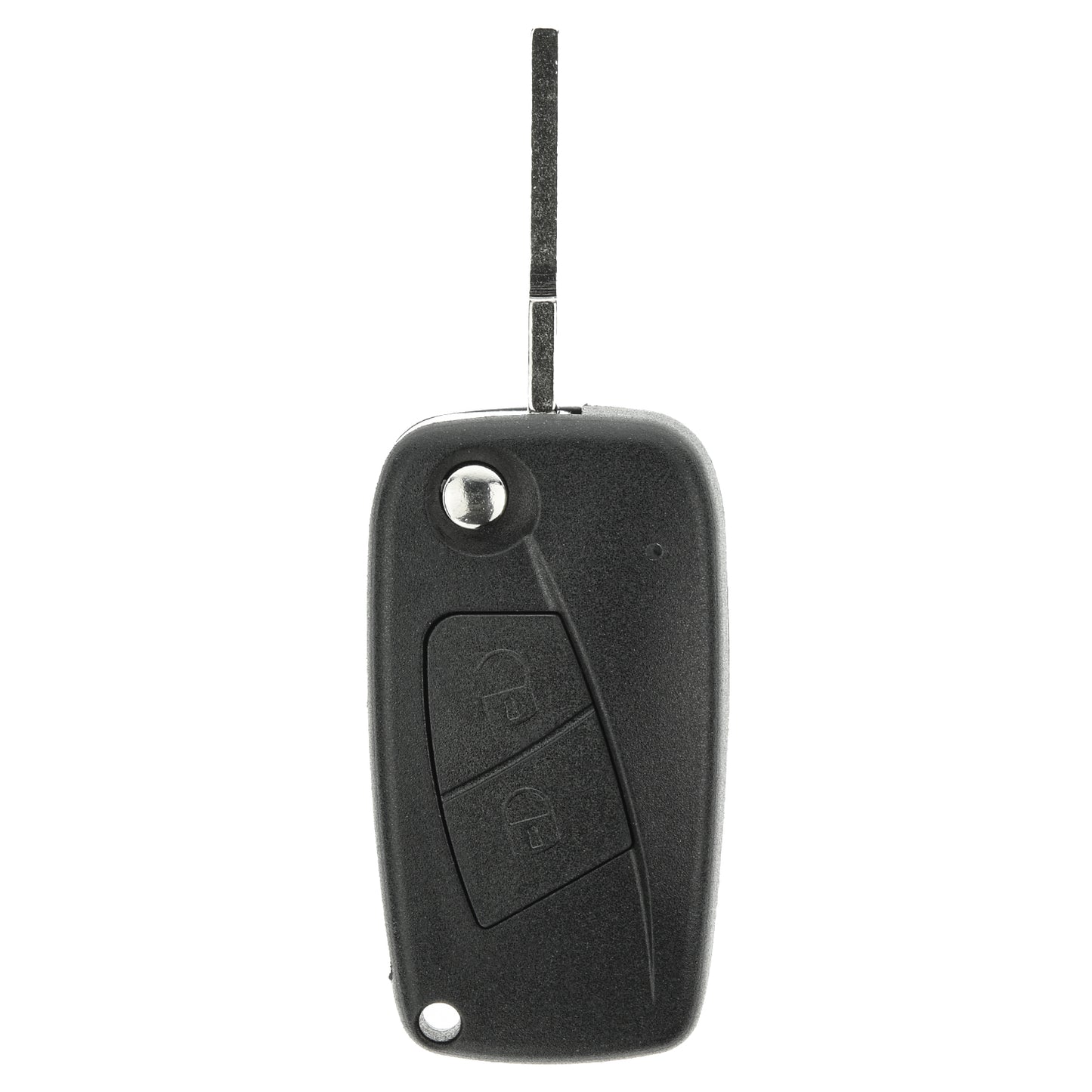 Klapp Schlüssel Gehäuse Funkschlüssel Fernbedienung Autoschlüssel 2 Tasten Rohling SIP22 + Batterie kompatibel mit FIAT/Iveco/Lancia/Peugeot/Citroen