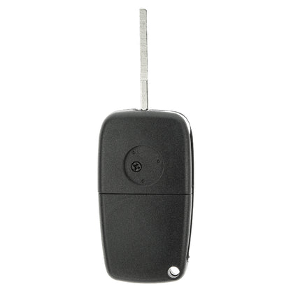 Klapp Schlüssel Gehäuse Funkschlüssel Fernbedienung Autoschlüssel 2 Tasten Rohling SIP22 + Batterie kompatibel mit FIAT/Iveco/Lancia/Peugeot/Citroen