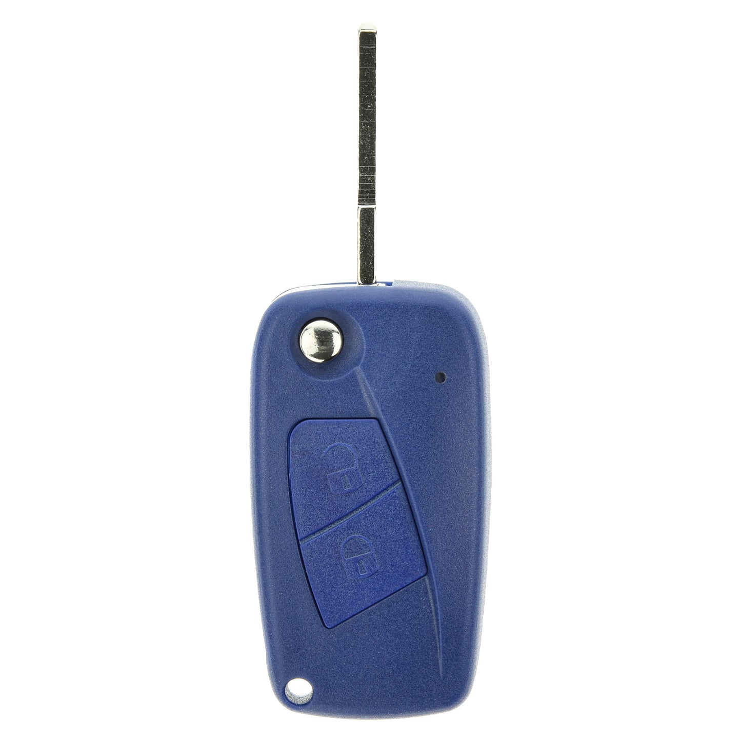 Klapp Schlüssel Gehäuse Fernbedienung Rohling SIP22 kompatibel mit FIAT 2 Tasten + Batterie