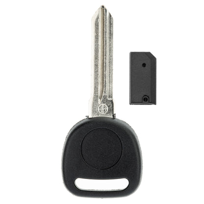 MT-KEY Auto Zünd Schlüssel Rohling CY24 + ID64 Transponder Wegfahrsperre kompatibel mit Chrysler 300 98-04 Cirrus 99-00 Neon II 00-05 Pt Cruiser 01-05Dodge Caravan Dakota II Durango Neon II Ram