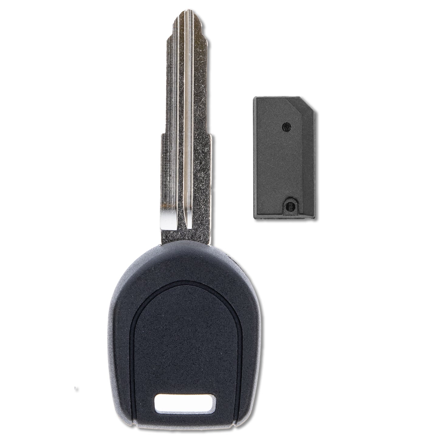 MT-KEY Auto Zünd Schlüssel Rohling MIT8 + ID64 Transponder Wegfahrsperre kompatibel mit Mitsubishi Eclipse III D50 00-02 Galant VIII Ea0 00-02