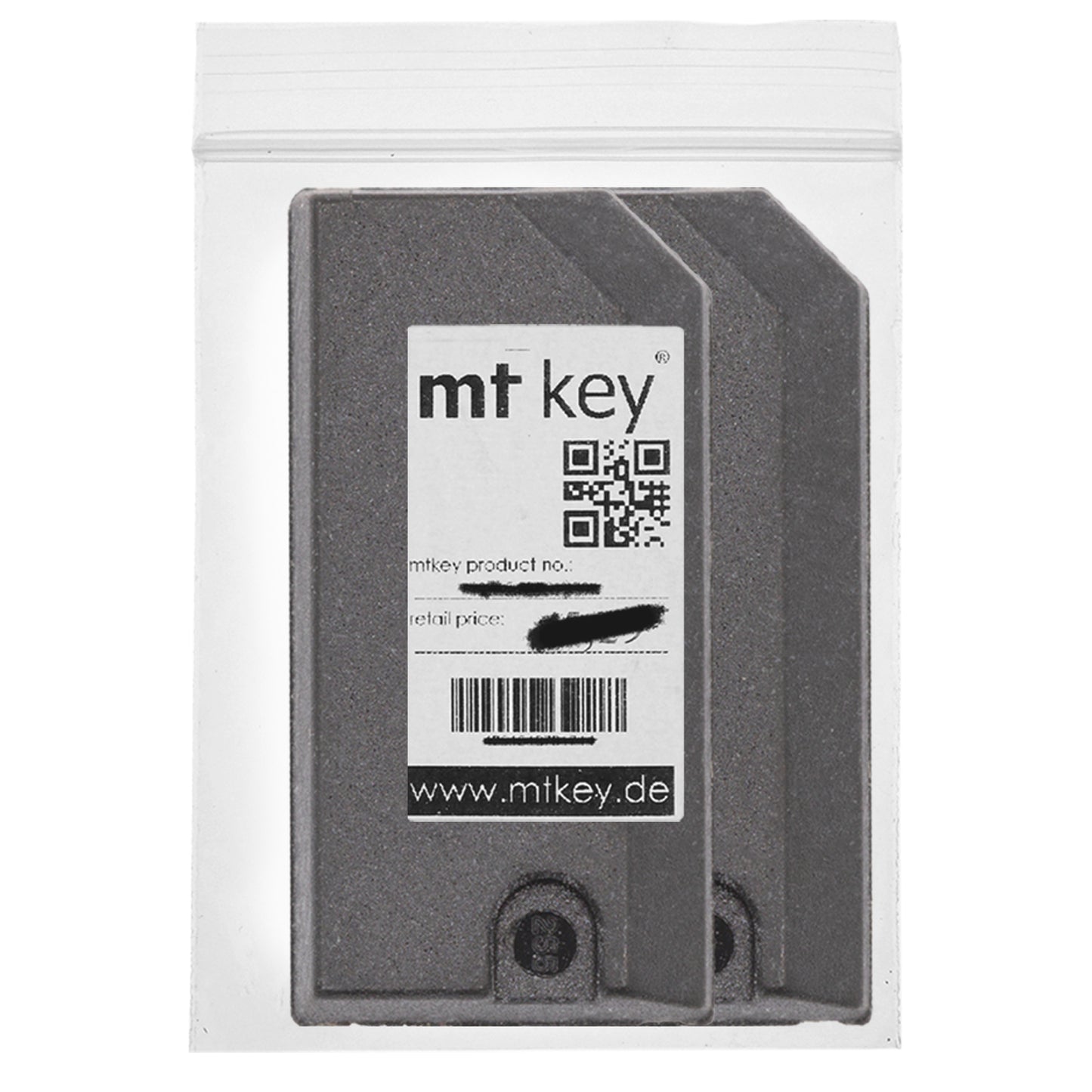 2X Auto Schlüssel Transponder Wegfahrsperre Texas CRYPTO 4D / Typ: ID64 4D64 (ID4D64) / Material: Karbon (T8) / programmierbar
