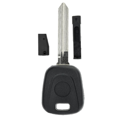 MT-KEY Auto Zünd Schlüssel Rohling SZ18 + ID65 Transponder Wegfahrsperre kompatibel mit Suzuki 800 07-10 Esteem 07-10 Omni 07-10