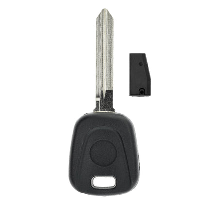 MT-KEY Auto Zünd Schlüssel Rohling SZ18 + ID65 Transponder Wegfahrsperre kompatibel mit Suzuki 800 07-10 Esteem 07-10 Omni 07-10