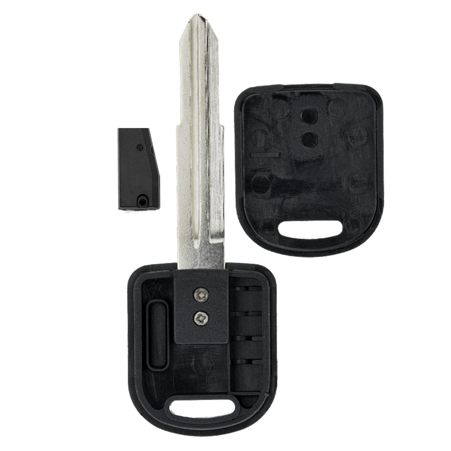 MT-KEY Auto Zünd Schlüssel Rohling SZ11R + ID65 Transponder Wegfahrsperre kompatibel mit Suzuki Alto VI Ha 02-08 Alto VII Gf 08-11 Wagon R Mh23S 07-10 Ignis FH 00-06