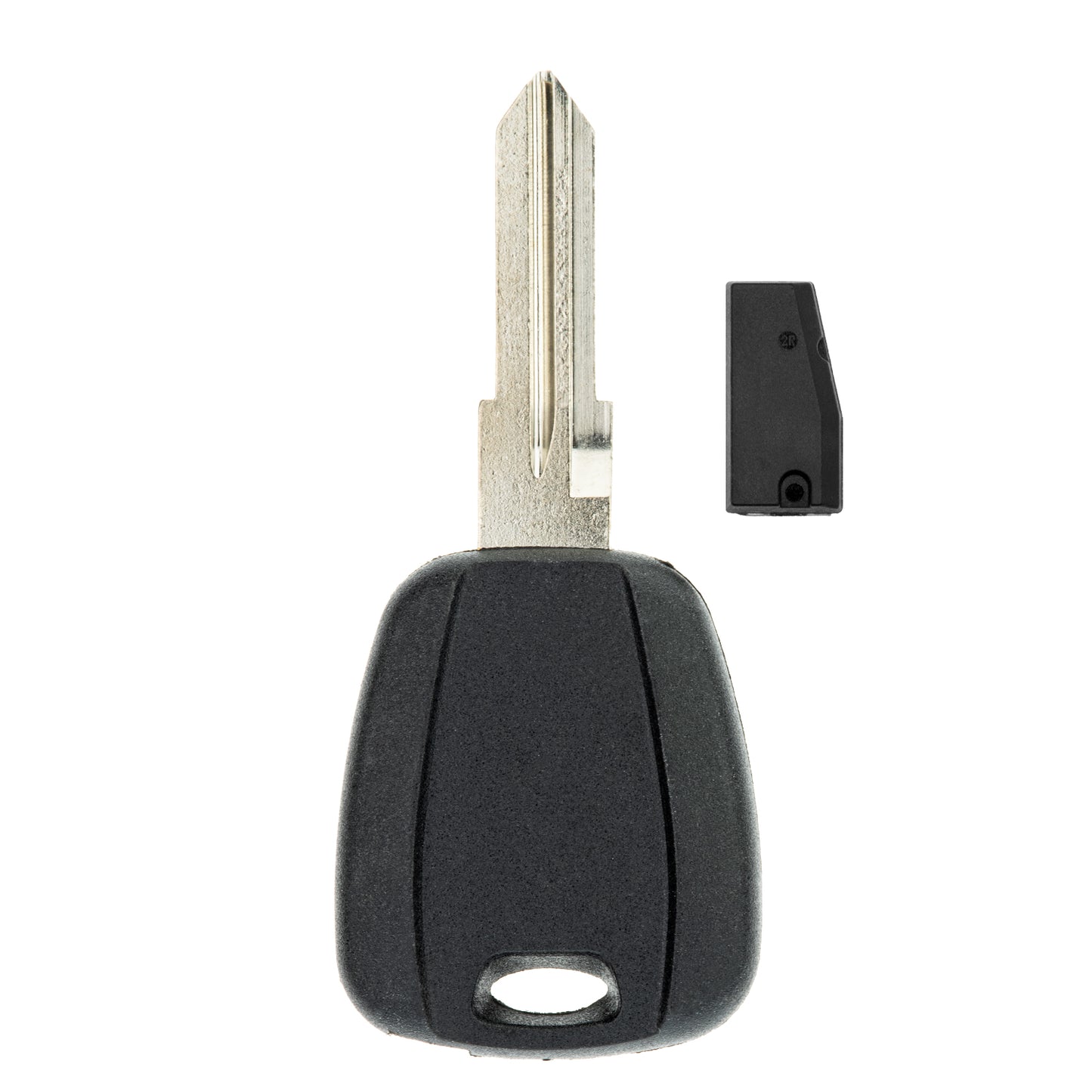 MT-KEY Auto Zünd Schlüssel Rohling GT15R + ID33 Transponder Wegfahrsperre kompatibel mit Alfa Romeo 145 95-98 146 95-98 155 95-98 Gtv 95-98 Spider 95-98 Fiat Coupe 95-00