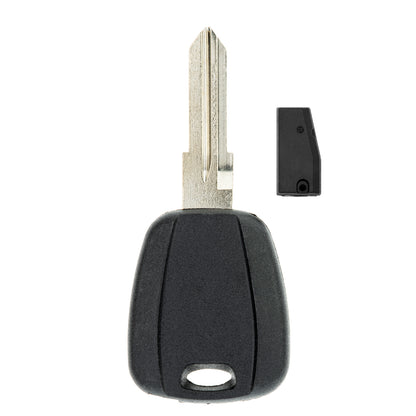 MT-KEY Auto Zünd Schlüssel Rohling GT15R + ID33 Transponder Wegfahrsperre kompatibel mit Alfa Romeo 145 95-98 146 95-98 155 95-98 Gtv 95-98 Spider 95-98 Fiat Coupe 95-00
