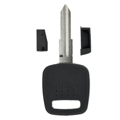 MT-KEY Auto Zünd Schlüssel Rohling NSN11 + ID33 Transponder Wegfahrsperre kompatibel mit Renault Scenic I 96-98 Nissan Micra II 96-98 Primera II Terrano II Subaru Impreza 96-00 Legacy II Outback I