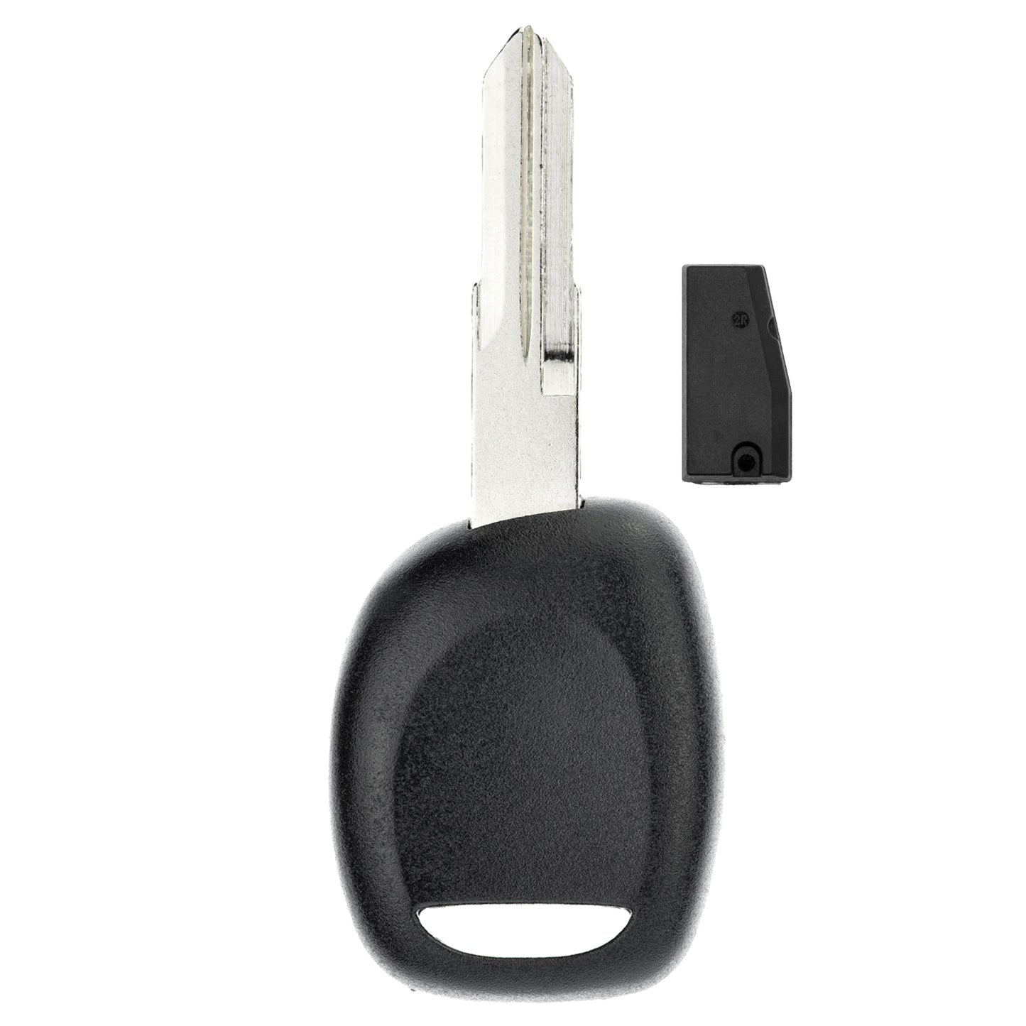 MT-KEY Auto Zünd Schlüssel Rohling VAC102 + ID33 Transponder Wegfahrsperre kompatibel mit Renault Clio I 95-98 Kangoo Kc 97-02 Twingo I 95-01 Laguna I 95-01 Safrane 95-01