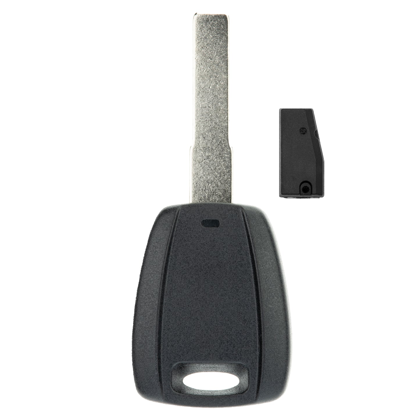 MT-KEY Auto Zünd Schlüssel Rohling SIP22 + ID44 Transponder Wegfahrsperre kompatibel mit Alfa Romeo 156 98-01 156 Sport Wagon 00-01