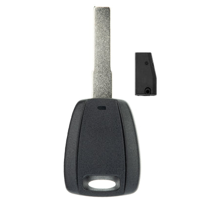 MT-KEY Auto Zünd Schlüssel Rohling SIP22 + ID44 Transponder Wegfahrsperre kompatibel mit Alfa Romeo 156 98-01 156 Sport Wagon 00-01
