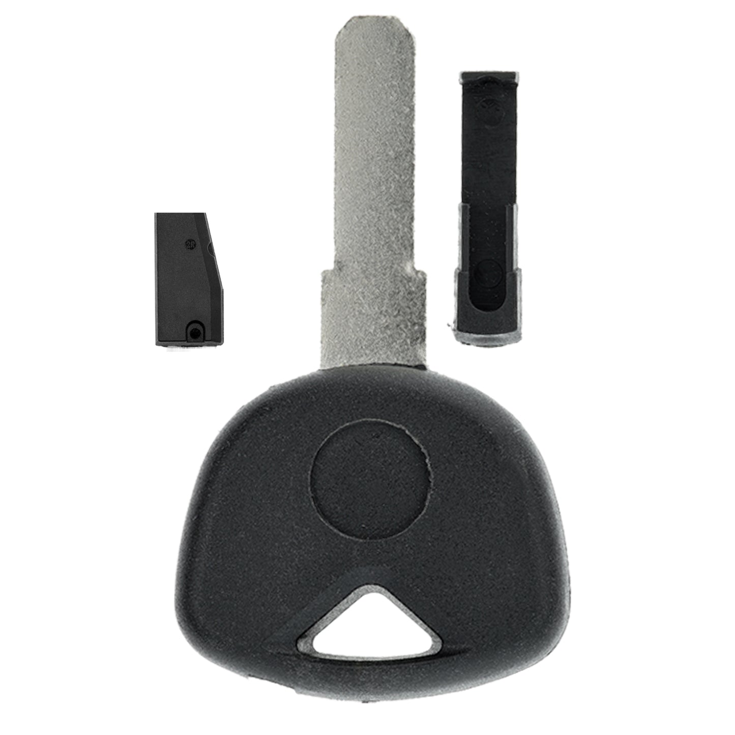 MT-KEY Motorrad Zünd Schlüssel Rohling BW9 + ID46 Transponder kompatibel mit Bmw F650 F650Gs 08-11 F800 Ab 06 F800Gs 08-11 G650 Ab 11 K1200 05-08 K1600 K1600B Ab 11 R1200 R1200 Gs 05-11