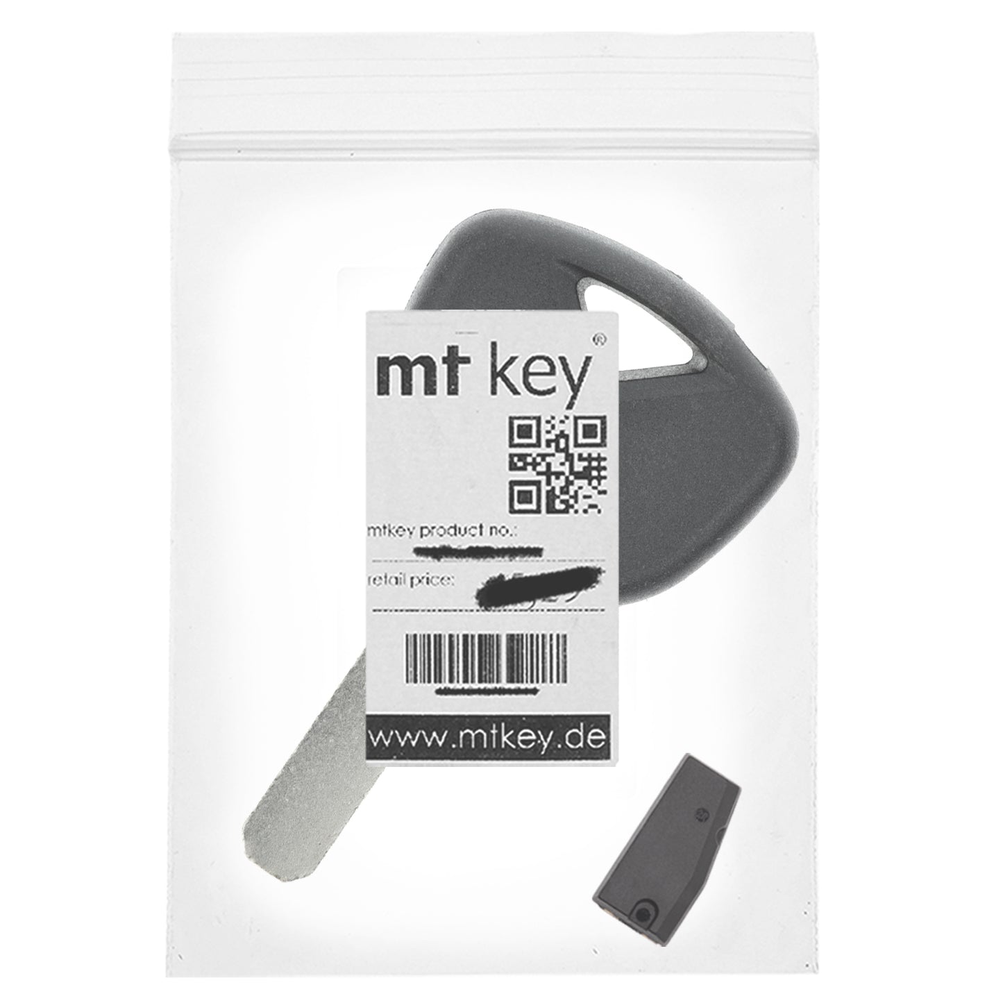 MT-KEY Motorrad Zünd Schlüssel Rohling BW9 + ID46 Transponder kompatibel mit Bmw F650 F650Gs 08-11 F800 Ab 06 F800Gs 08-11 G650 Ab 11 K1200 05-08 K1600 K1600B Ab 11 R1200 R1200 Gs 05-11