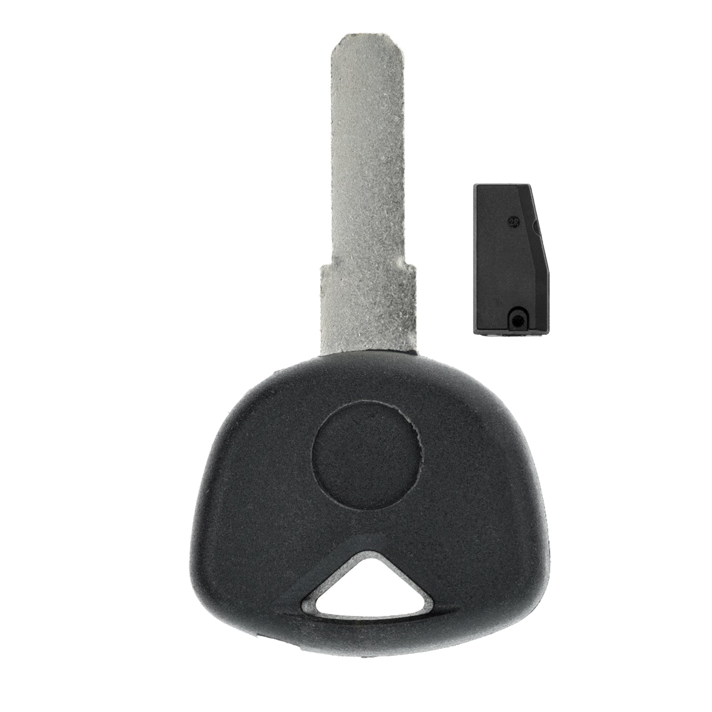 MT-KEY Motorrad Zünd Schlüssel Rohling BW9 + ID46 Transponder kompatibel mit Bmw F650 F650Gs 08-11 F800 Ab 06 F800Gs 08-11 G650 Ab 11 K1200 05-08 K1600 K1600B Ab 11 R1200 R1200 Gs 05-11