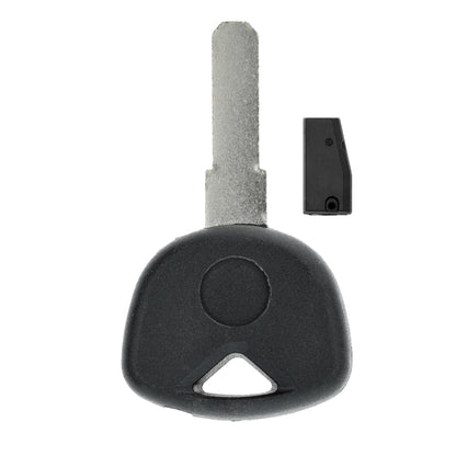 MT-KEY Motorrad Zünd Schlüssel Rohling BW9 + ID46 Transponder kompatibel mit Bmw F650 F650Gs 08-11 F800 Ab 06 F800Gs 08-11 G650 Ab 11 K1200 05-08 K1600 K1600B Ab 11 R1200 R1200 Gs 05-11