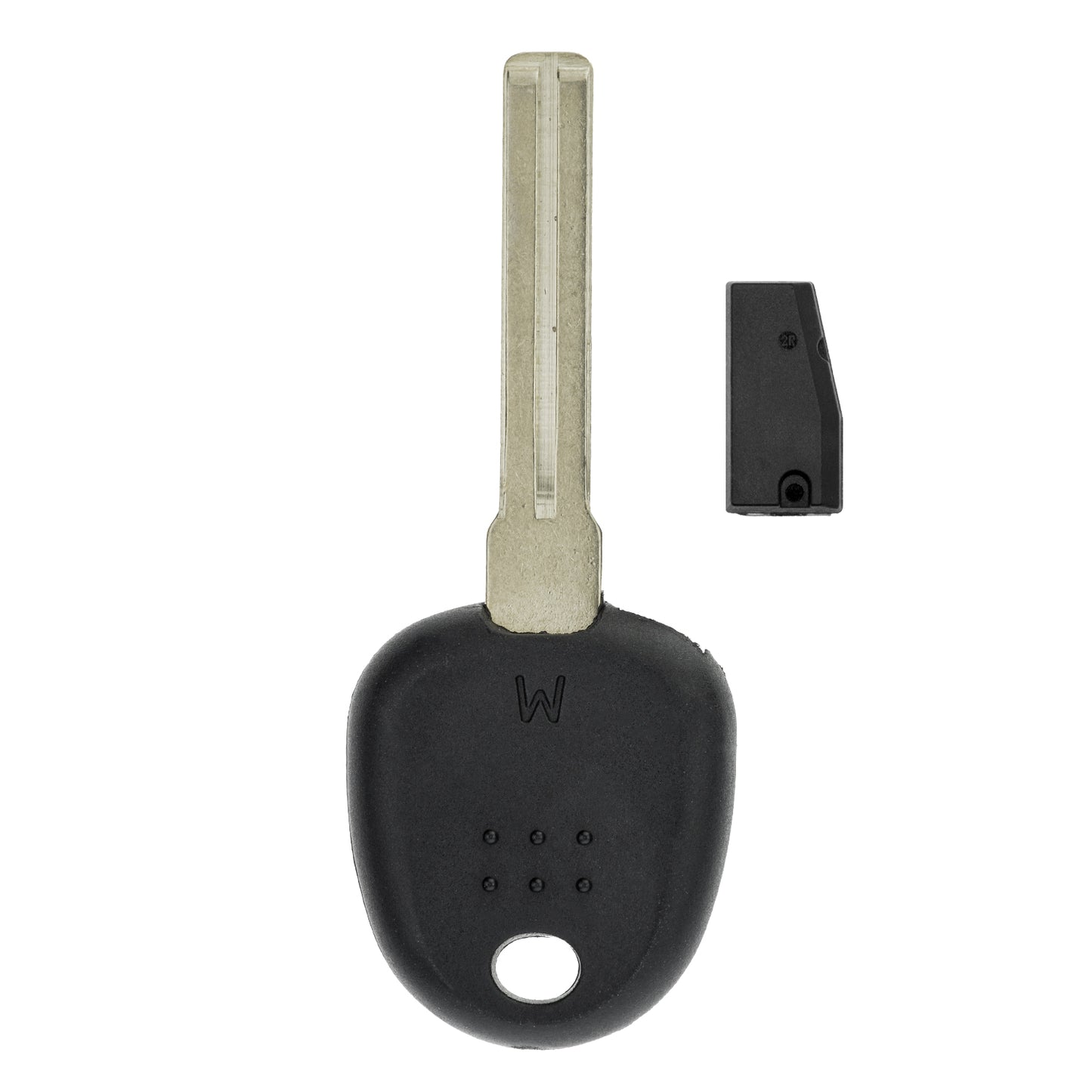 MT-KEY Auto Zünd Schlüssel Rohling HYN20 + ID46 Transponder Wegfahrsperre kompatibel mit Hyundai I20 I Pb 08-14 Lantra 07-11 Tucson II El 09-15 Kia Sportage III Sl 10-15