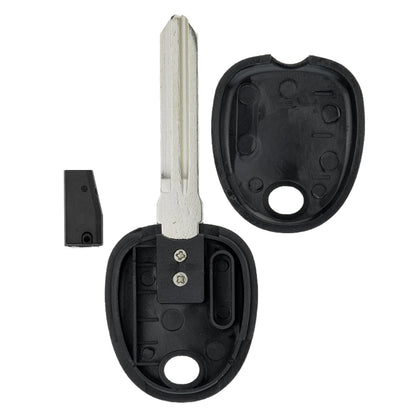 MT-KEY Auto Zünd Schlüssel Rohling HYN15 + ID46 Transponder Wegfahrsperre kompatibel mit Kia Rio II Jb 05-11