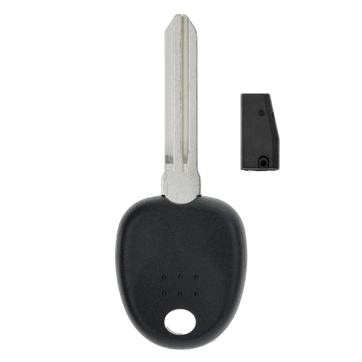 MT-KEY Auto Zünd Schlüssel Rohling HYN15 + ID46 Transponder Wegfahrsperre kompatibel mit Kia Rio II Jb 05-11