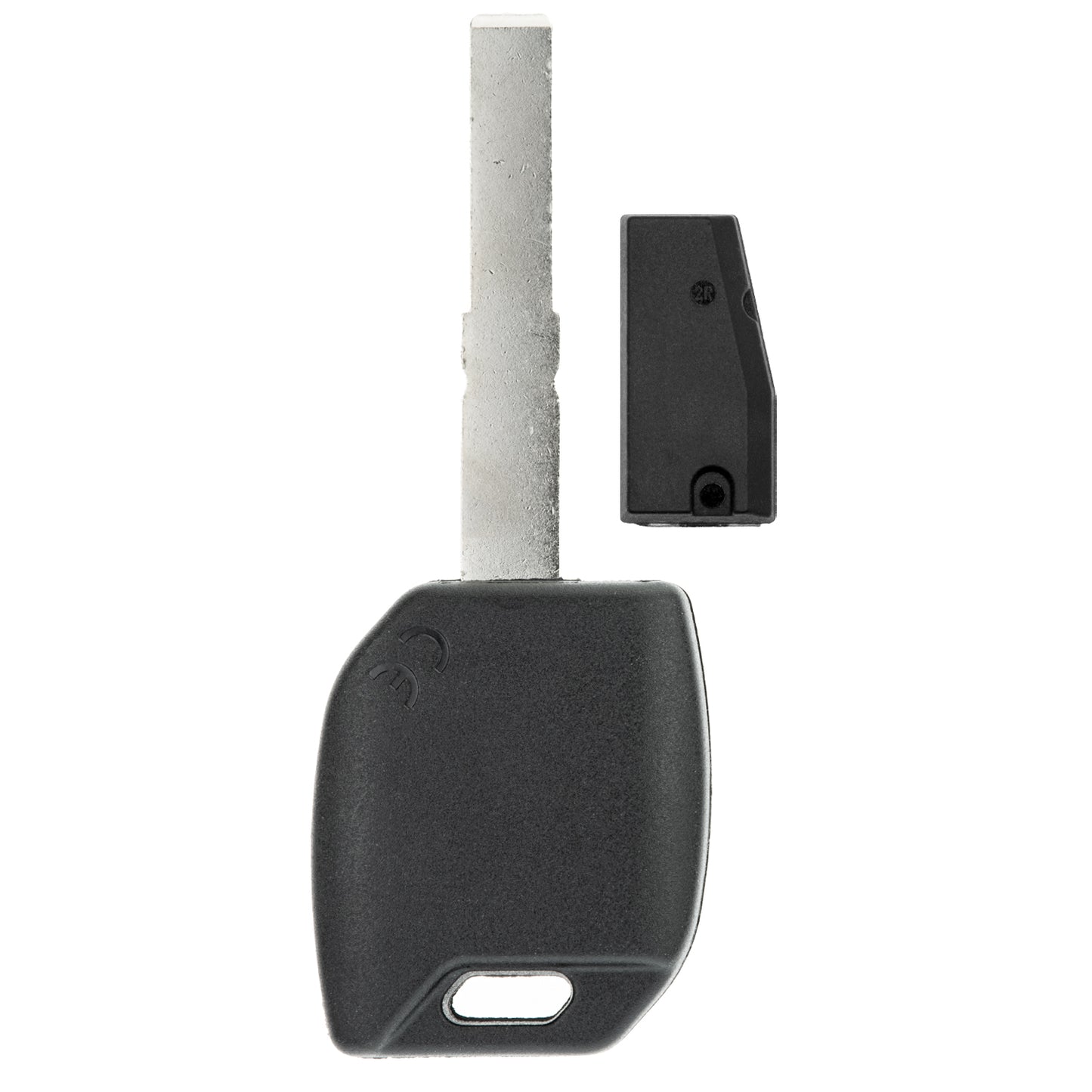 MT-KEY Auto Zünd Schlüssel Rohling SIP36 + ID46 Transponder Wegfahrsperre kompatibel mit Alfa Romeo Giulietta 940 10-16 Peugeot Boxer II 07-16