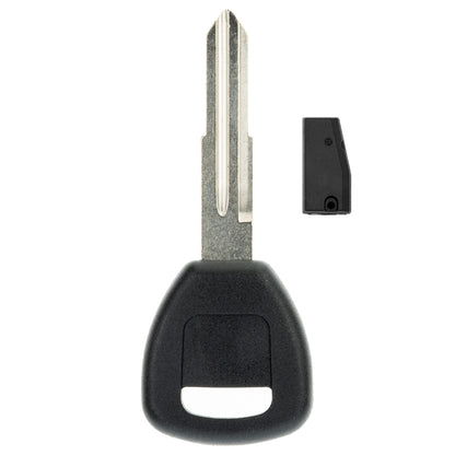 MT-KEY Auto Zünd Schlüssel Rohling HON58R + ID46 Transponder Wegfahrsperre kompatibel mit Acura Rl 05-10 Tl 04-06 Tsx 04-07