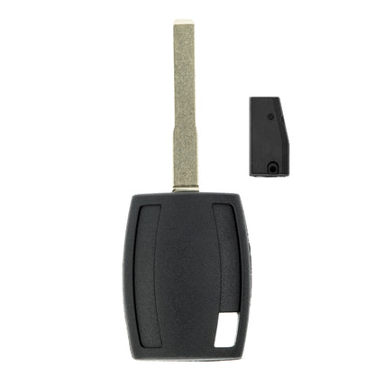 MT-KEY Auto Zünd Schlüssel Rohling HU101 + ID46 Transponder Wegfahrsperre kompatibel mit Jaguar XF 07-14 Xk 07-14 Xk8 07-14 Land Rover Discovery III 05-09 Range Rover Sport I L320 05-09