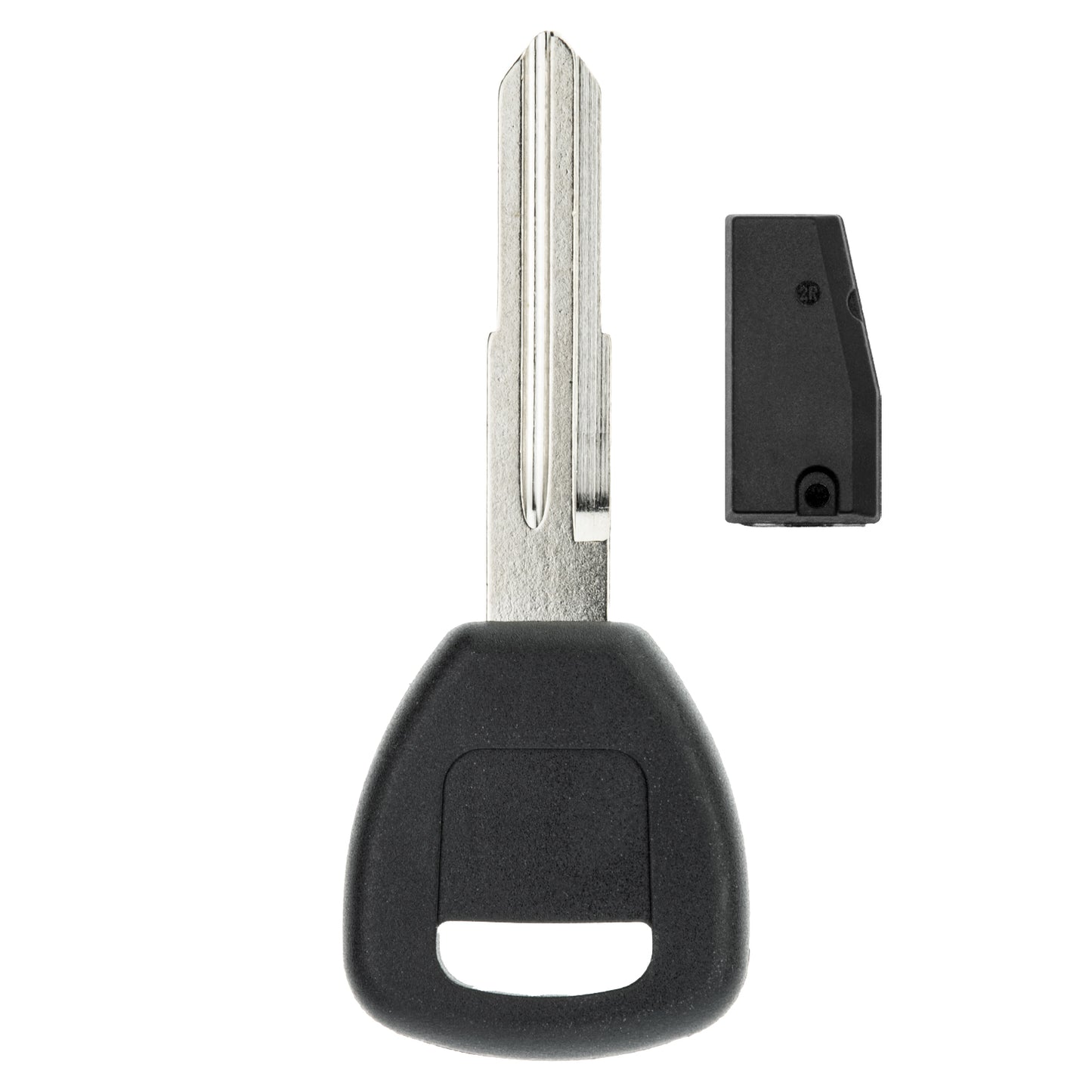 MT-KEY Auto Zünd Schlüssel Rohling HON58R + ID46 Transponder Wegfahrsperre kompatibel mit Honda Gold Wing Ab 01