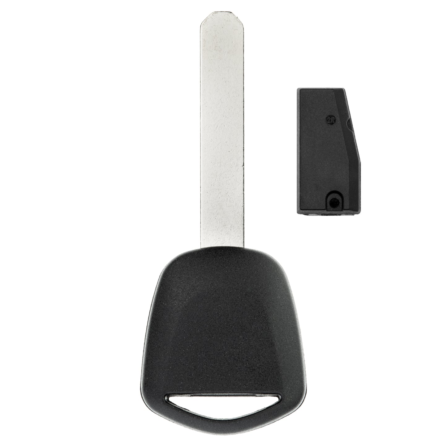 MT-KEY Auto Zünd Schlüssel Rohling HON66 + ID46 Transponder Wegfahrsperre kompatibel mit Acura Csx 06-11 Mdx 07-13 Rdx 07-12 Tl Ab 07 Tsx Ab 07 ZDX 10-12