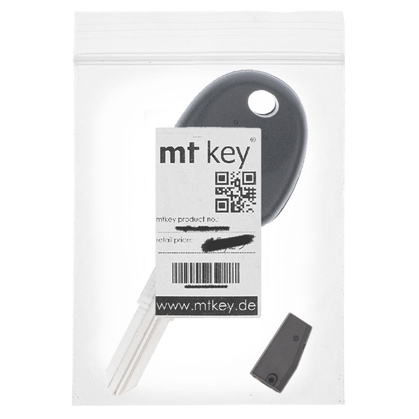 MT-KEY Auto Zünd Schlüssel Rohling HYN6 + ID46 Transponder kompatibel mit Hyundai Accent II III Coupe II Elantra III IV Getz TB I800 Lantra Matrix FC Santa Fe I SM Tucson I JM Kia Sportage II III