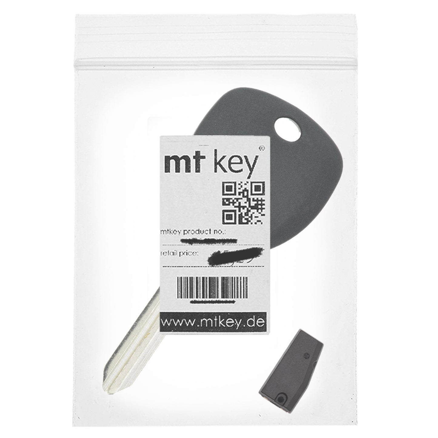 MT-KEY Auto Zünd Schlüssel Rohling HYN14 + ID46 Transponder kompatibel mit Hyundai Elantra IV HD Genesis BK H-1 Bus I10 I PA Imax IX55 EN Santa Fe CM Sonata NF Kia Carens III UN Carnival II Soul I