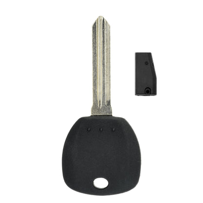 MT-KEY Auto Zünd Schlüssel Rohling HYN14R + ID46 Transponder Wegfahrsperre kompatibel mit Hyundai Tucson II El 09-15