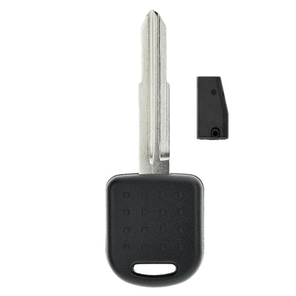 MT-KEY Auto Zünd Schlüssel Rohling SZ11R + ID46 Transponder Wegfahrsperre kompatibel mit Suzuki Grand Vitara II Jt Bis Modellpflege 05-09
