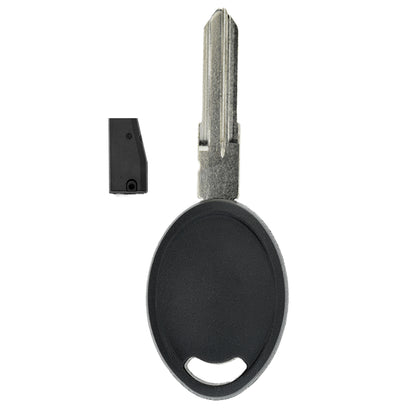 MT-KEY Auto Zünd Schlüssel Rohling TAT1 + ID46 Transponder Wegfahrsperre kompatibel mit Tata Aria Ab 10 Indica Ab 08 Indigo Ab 08 Manza Ab 09