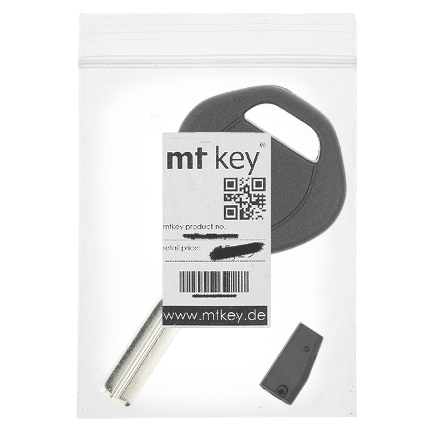 MT-KEY Auto Zünd Schlüssel Rohling HU58 + ID46 Transponder kompatibel mit Bmw 3er E46 99-06 7er E38 99-01 7er E65 E66 E67 01-04 7er E65 E66 E67 04-08 Z4 E85 E86 02-08 Z4 E89 09-16 Z8 E52 00-03