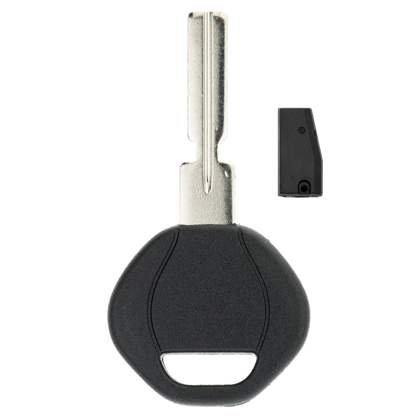 MT-KEY Auto Zünd Schlüssel Rohling HU58 + ID46 Transponder kompatibel mit Bmw 3er E46 99-06 7er E38 99-01 7er E65 E66 E67 01-04 7er E65 E66 E67 04-08 Z4 E85 E86 02-08 Z4 E89 09-16 Z8 E52 00-03
