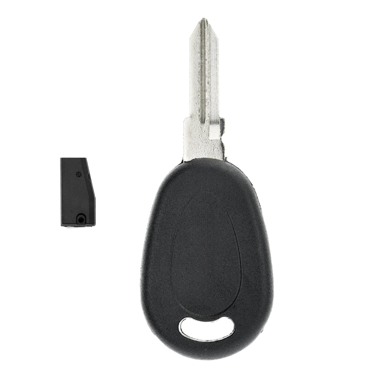 MT-KEY Auto Zünd Schlüssel Rohling GT10B + ID46 Transponder Wegfahrsperre kompatibel mit IVeco Eurostar 98-02