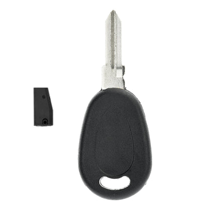 MT-KEY Auto Zünd Schlüssel Rohling GT10B + ID46 Transponder Wegfahrsperre kompatibel mit IVeco Eurostar 98-02