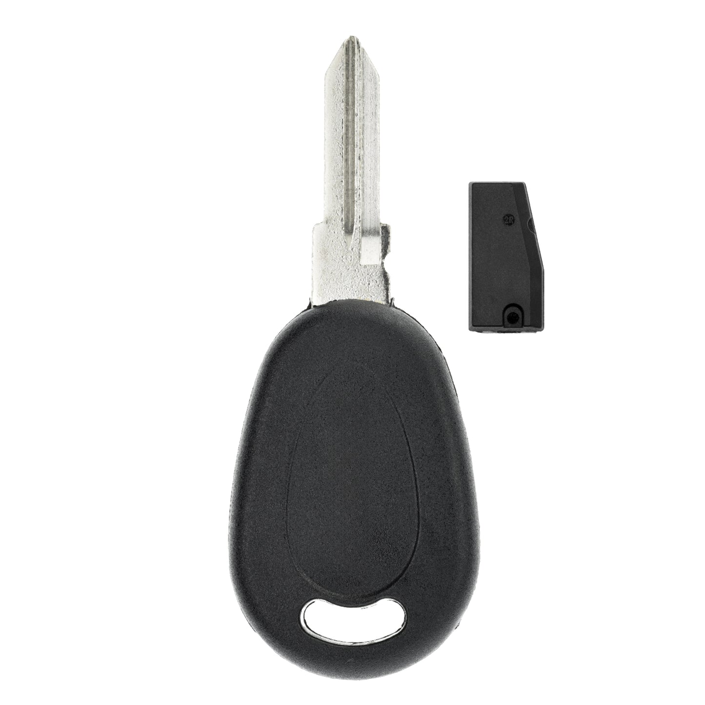 MT-KEY Auto Zünd Schlüssel Rohling GT10B + ID46 Transponder Wegfahrsperre kompatibel mit IVeco Eurostar 98-02
