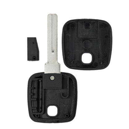 MT-KEY Auto Zünd Schlüssel Rohling NE66 + ID44 4M Transponder Wegfahrsperre kompatibel mit Volvo S80 I Ts 98-00 V70 P80 98-00
