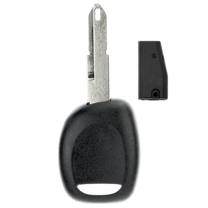 Auto Schlüssel ROHLING + TRANSPONDER kompatibel mit PEUGEOT 206 BIS MODPF 1998-2003