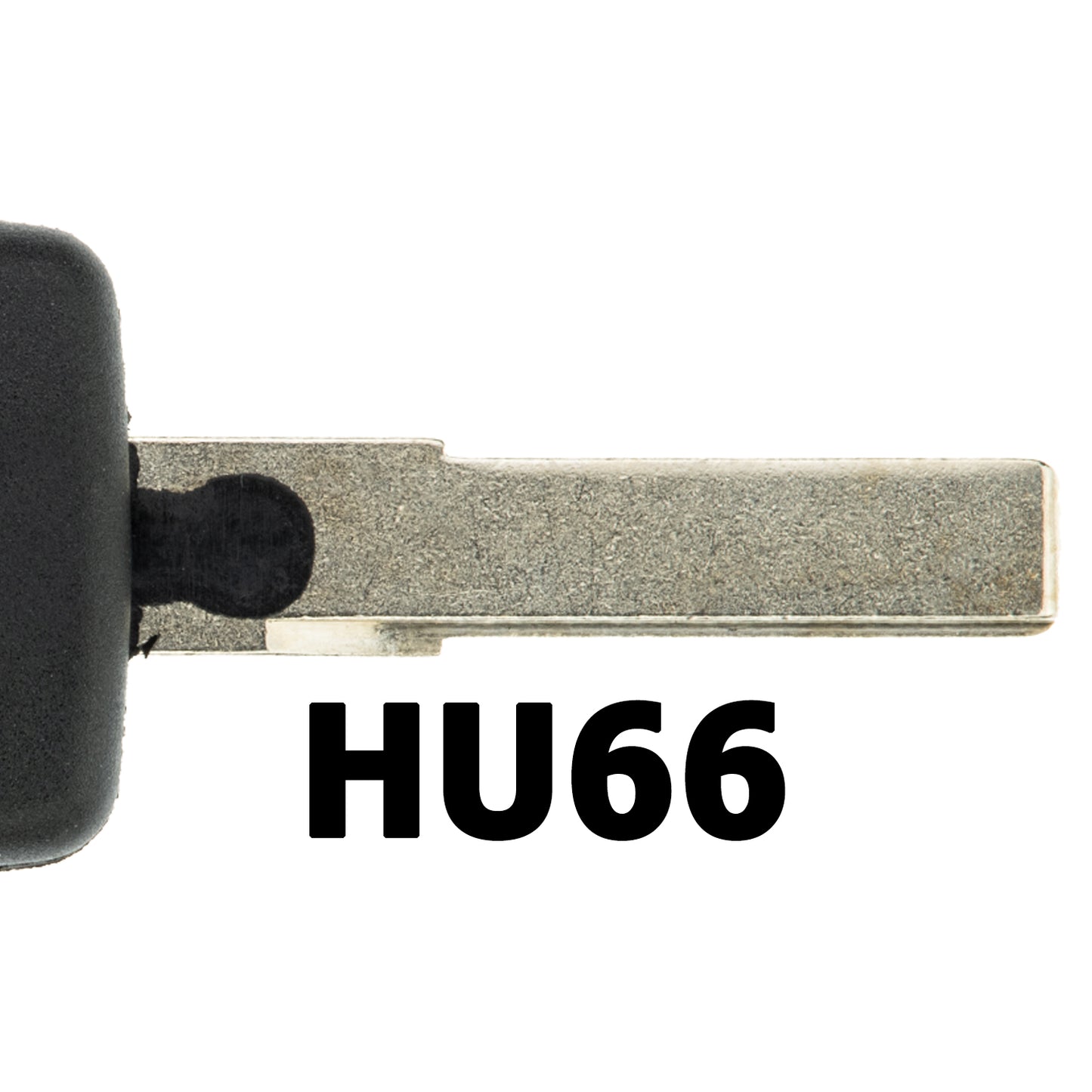 MT-KEY Auto Zünd Schlüssel Rohling HU66 + ID8E Transponder Wegfahrsperre kompatibel mit Audi A6 / S6 (C6 4F) 04-10 Allroad (C6 4F) 04-10 Q7 (4L) 06-15