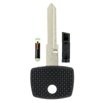 MT-KEY LKW Zünd Schlüssel Rohling YM15 + ID13 Transponder Wegfahrsperre kompatibel mit Mercedes Benz Actros Ab 97 VIto 97-03