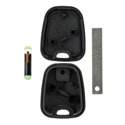 MT-KEY LKW Zünd Schlüssel Rohling HU83 + ID13 Transponder Wegfahrsperre kompatibel mit MAN TGA Ab 03