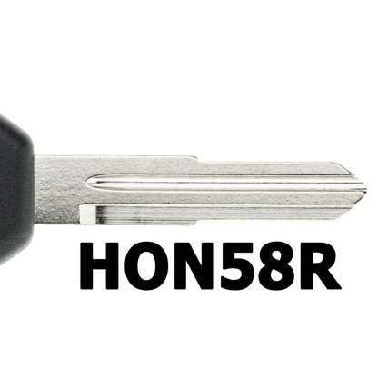 Auto Schlüssel ROHLING + TRANSPONDER kompatibel mit HONDA ACCORD COUPE BJ. 1998-2002