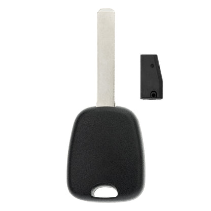 MT-KEY Auto Zünd Schlüssel Rohling VA2 + ID70 Transponder Wegfahrsperre kompatibel mit Peugeot 107 05-14 Toyota Aygo I 05-14
