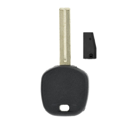 MT-KEY Auto Zünd Schlüssel Rohling TOY48 + DST80BIT Transponder Wegfahrsperre kompatibel mit Toyota Highlander Asu40/Gsu4#/Mhu48 08-13
