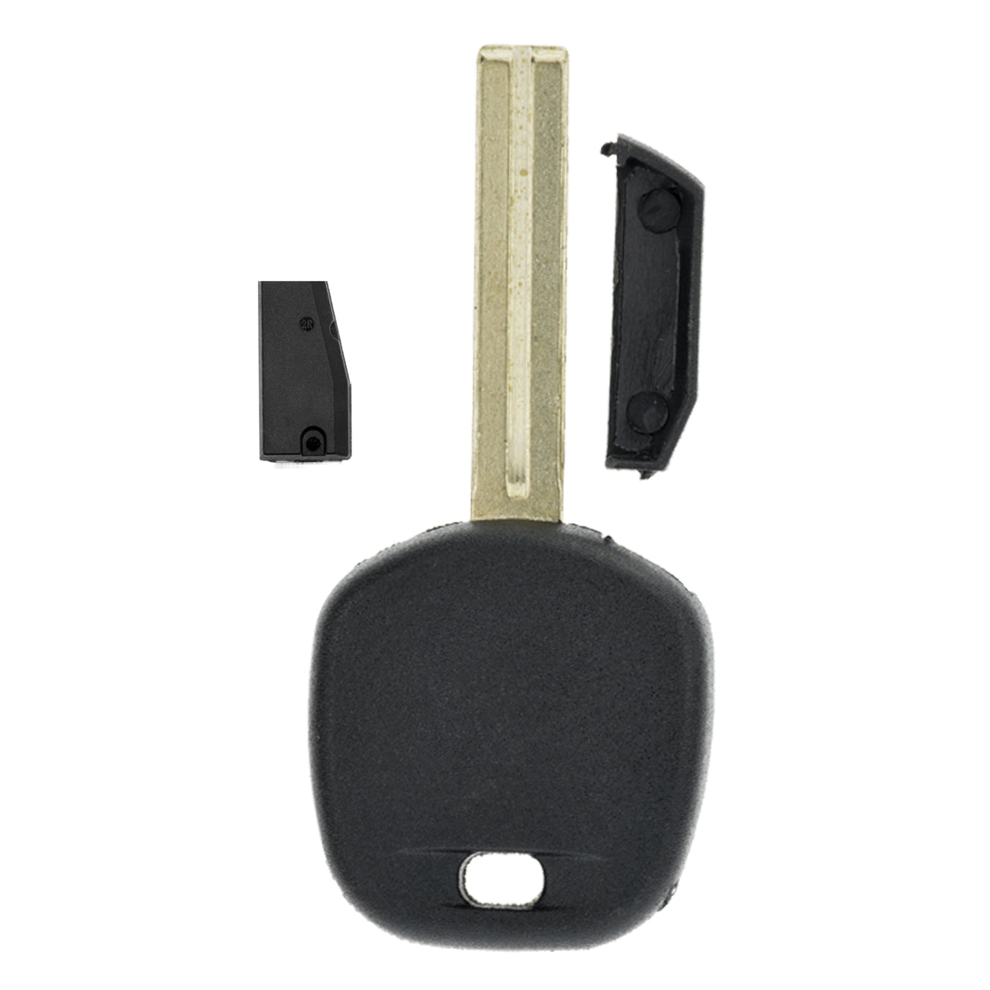 MT-KEY Auto Zünd Schlüssel Rohling TOY48 + 128BIT Transponder Wegfahrsperre kompatibel mit Lexus ES 350 H GS 350 450H 250H LS 250 300 350 LC 500 H LS 500 H NX 200 T 300 H RC 200T 350