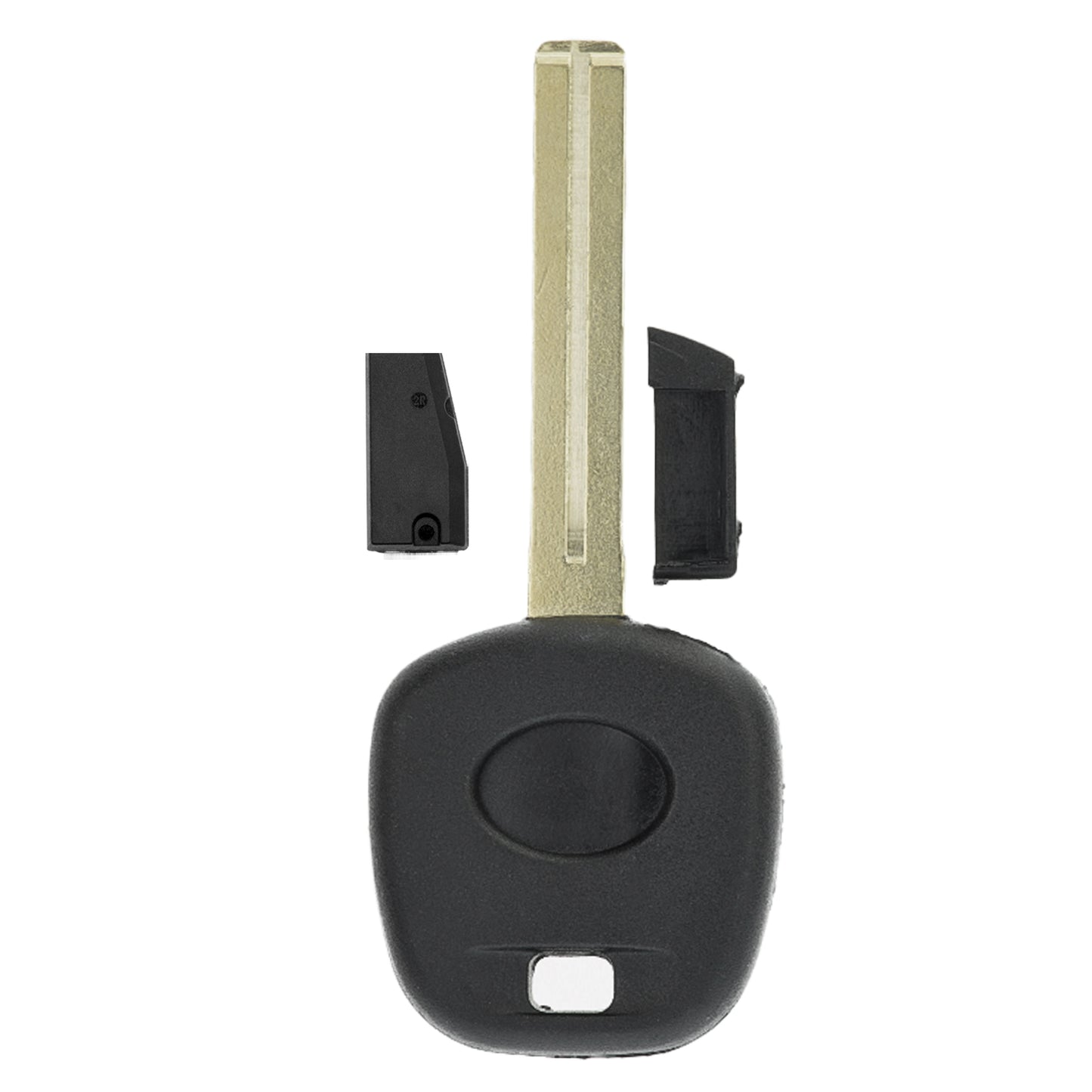 MT-KEY Auto Zünd Schlüssel Rohling TOY40 + DSTAES128BIT Transponder Wegfahrsperre kompatibel mit Lexus Lx / Lx570 14-21