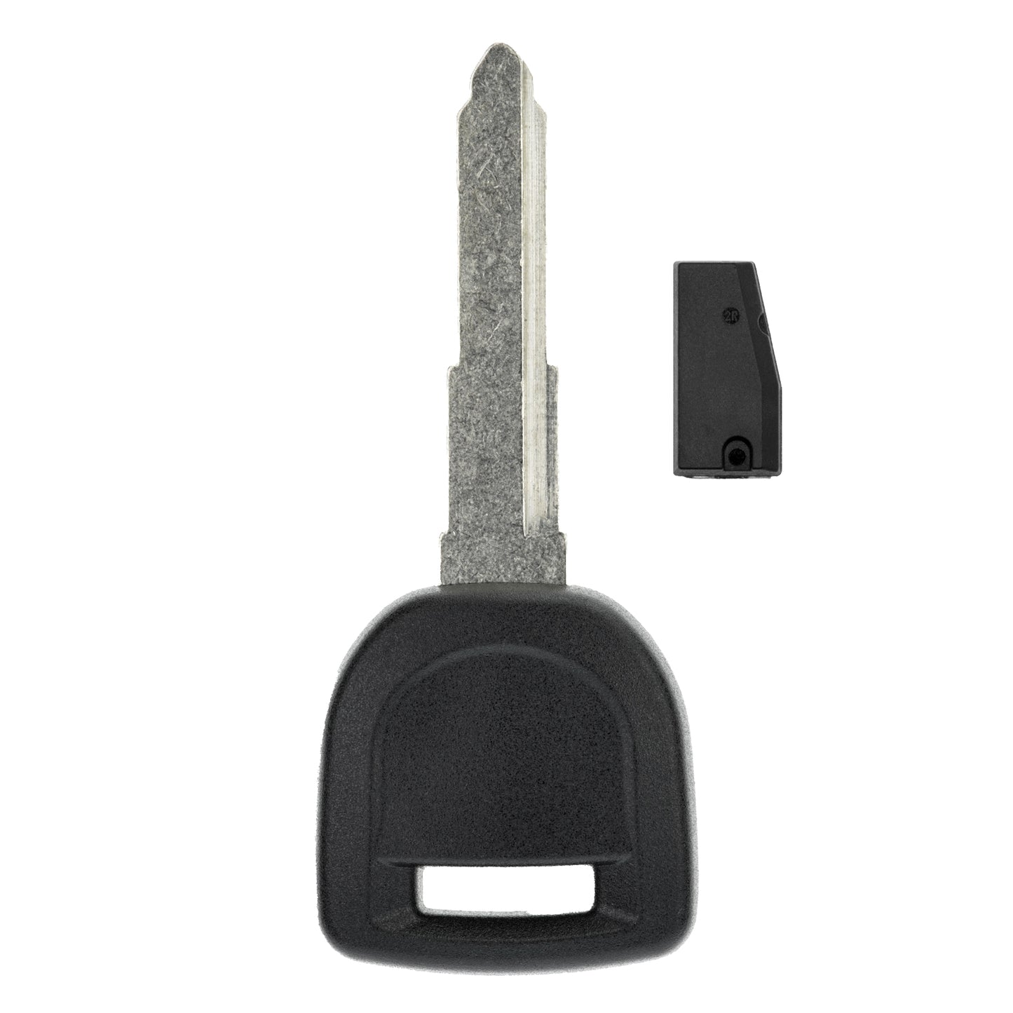 MT-KEY Auto Zünd Schlüssel Rohling MAZ24 + HITAG AES Transponder Wegfahrsperre kompatibel mit Mazda 3 Ab 19 6 Ab 19 Cx-30 Ab 20 Cx-5 Ab 19 Cx-9 Ab 20