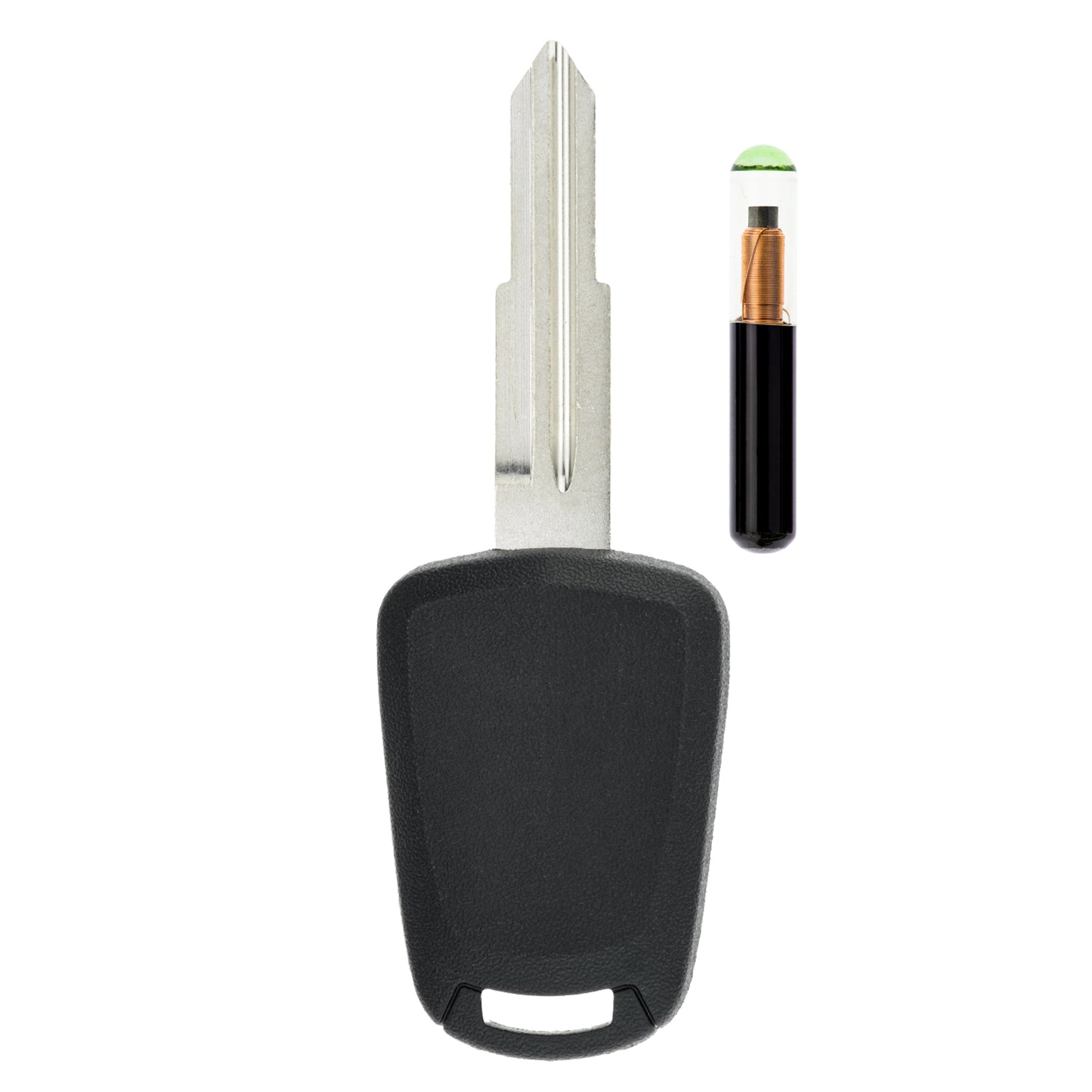 MT-KEY Auto Zünd Schlüssel Rohling DWO4 / DWO5 + ID60 80 Bit T7 Glas Transponder Wegfahrsperre kompatibel mit Chevrolet Nubira Sw J200 04-09 Daewoo Nubira Sw 04-09