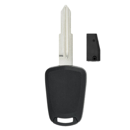 MT-KEY Auto Zünd Schlüssel Rohling DWO4 / DWO5 + ID60 80 Bit T16 Keramik Transponder Wegfahrsperre kompatibel mit Chevrolet Nubira Sw J200 04-09 Daewoo Nubira Sw 04-09